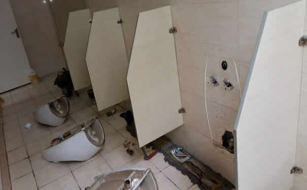 畜禽良种场通下水